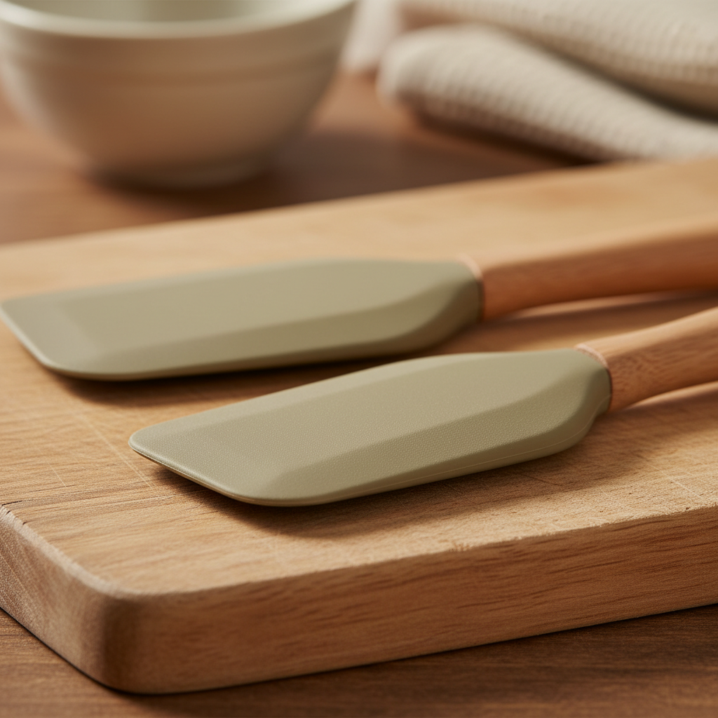 Umite Chef 33-Piece Silicone Kitchen Utensils Set with Holder – Khaki